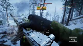 Battlefield 1 conquest lupkow pass in the name of the Tsar Selbstlader 1906 factory gameplay mvp [upl. by Elene]