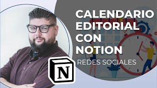 Cómo hacer un CALENDARIO EDITORIAL con NOTION [upl. by Uon227]