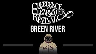 Creedence Clearwater Revival • Green River CC Upgraded Video 🎤 Karaoke Instrumental Lyrics [upl. by Onibas]