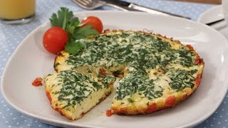 TomatenOmelette mit frischem Rucola brunch  chefkoch [upl. by Livy]