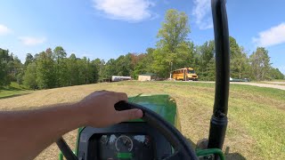 Trying Out a Small Test Plot of 2nd Cut Hay [upl. by Wera548]