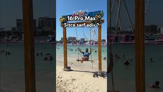 16 Pro Max Almaq sərf edir [upl. by Camilla]