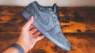 CHEAP Travis Scott Black Phantom  Jordan 1 Low Se Craft Smoke Grey amp Varsity Red Showcase [upl. by Jarita]