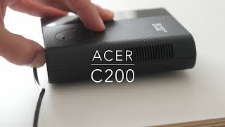 Acer C200 portable projector [upl. by Shifrah]