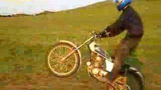 Honda TL 125 Wheelies James Brown [upl. by Lev]