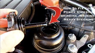 How to Fix a Power Steering Leak on Your Car [upl. by Anaiviv680]