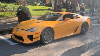 1 of 50 LFA Nurburgring Edition takes center stage at Cincinnati Supercar Show [upl. by Malony]