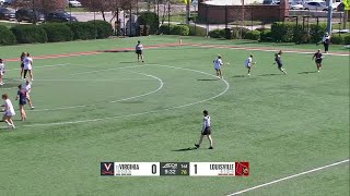 WOMENS LACROSSE Louisville Highlights [upl. by Dao]