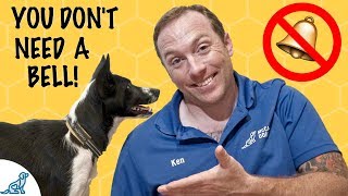 How To Teach Your Dog To Ask To Go Outside  Puppy Potty Training  Professional Dog Training Tips [upl. by Newsom]