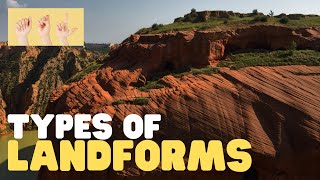 ASL Types of Landforms [upl. by Ndnarb]