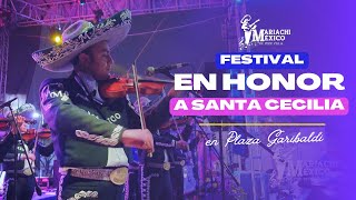 ⭐Evento en la Plaza de Garibaldi en Honor a Santa Cecilia con el Mariachi México de Pepe Villa [upl. by Ettecul273]