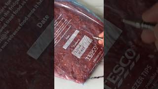 My method for storing meat in the freezer efficiently tips tipsandtricks hacks asmr freezer [upl. by Nolat]