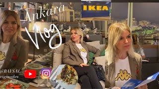 ANKARA İKEA 🤩BÖYLE HİÇ GEZİLMEDİİsveç KÖFTE yedik ankara ikea vlogmas fyp shopping kitchen [upl. by Marthe]