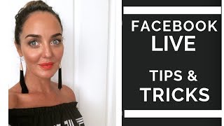 FACEBOOK LIVE TIPS amp TRICKS  EASY LIVESTREAMING  AMBER RENAE [upl. by Celie]