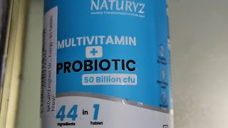 Naturyz Multivitamin  prebiotics  Micronutrients at nominal price  good for health Naturyz [upl. by Xel]