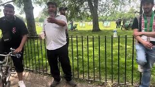 18 Uncle Omar Police Speakers Corner May 12th 2024 mistaraxtv speakerscorner london [upl. by Aicirpac]