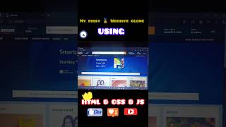 HOW TO MAKE AMAZON CLONE USING HTML5 ampCSS  My first website clone html css js clone trending [upl. by Dera493]