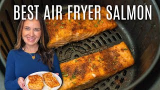 Best Air Fryer Salmon  Perfect everytime [upl. by Namhcan273]