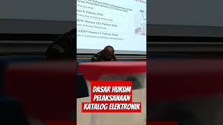 BIMTEK KATALOG ELEKTRONIK  PENYAMAAN PERSEPSI DENGAN APH [upl. by Zakarias]