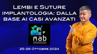 corso lembi e suture 25 26 ottobre 2024 [upl. by Atnoved]