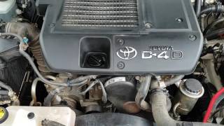 D4D Balance Shaft Delete 2007 Prado [upl. by Noseimaj]