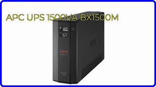 REVIEW 2024 APC UPS 1500VA BX1500M ESSENTIAL details [upl. by Thedric]