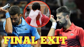 Novak Djokovic BREAKS DOWN in Tears Official Retirement Announcement SHOCKS the World [upl. by Asirahc]