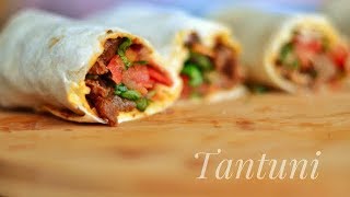 Turkish Tantuni Wraps Istanbul Street Food [upl. by Anivas534]