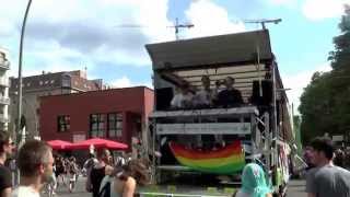 Felix Neua Live  Hanfparade Berlin 2014  Invalidenstr Ecke Luisenstr [upl. by Eelyam488]