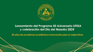 Lanzamiento Programa 50 Aniversario UTESA [upl. by Atnahsal918]