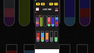 Water sort puzzle  Level 1900 [upl. by Fabio]