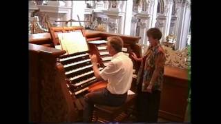 Sander van Marion op het orgel in Passau 3 [upl. by Vogele]