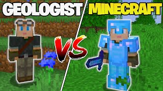 Geologist vs Minecraft The Race For Netherite [upl. by Williamson585]