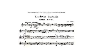 Carl Höhne Slavische Fantasie Hakan Hardenberger cornet [upl. by Acisey]