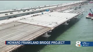 New Howard Frankland Bridge to open in six months [upl. by Deer]