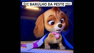 QUANDO VOCÊ DORME COM ALGUÉM QUE RONCA MUITO  PATRULHA CANINA shorts [upl. by Dracir]