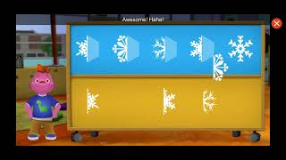 PBS Kids Games Sid the Science Kid Snowflake Match [upl. by Kcirded991]