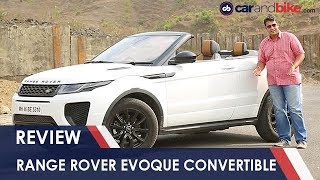 Range Rover Evoque Convertible Review  NDTV carandbike [upl. by Forrester]