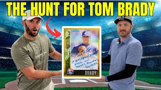 Chasing Tom Bradys Autograph Opening 2023 Bowman Draft Jumbo [upl. by Nivrek260]