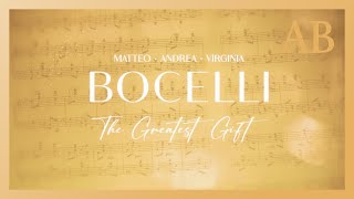 Andrea Matteo amp Virginia Bocelli  The Greatest Gift Official Lyric Video [upl. by Einra670]