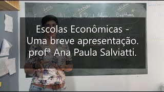 Escolas Econômicas  Uma breve apresentação [upl. by Dominic962]