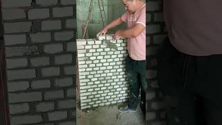 The process of laying white bricks [upl. by Bergstrom344]