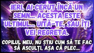 🛑DUMNEZEU AVERTIZEAZĂ 😰ACESTA ESTE ULTIMUL AVERTISMENT ASCULTĂMĂ ÎNAINTE SĂ FIE PREA TÂRZIU [upl. by Hansel42]