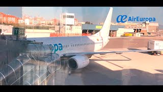 Parallel landing Air Europa 737 🇪🇸 Málaga AGP  Madrid MAD 🇪🇸 FULL FLIGHT REPORT [upl. by Carla]