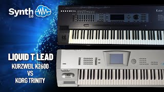 KURZWEIL K2600 VS KORG TRINITY  LIQUID T LEAD  JAM [upl. by Kirit]