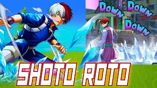 SHOTO ROJO SE SIENTE MUY ROTO en My Hero Ultra Rumble [upl. by Nulubez]