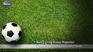 BenQ Living Room Projector  Create Your Home Party Effortlessly [upl. by Dippold]