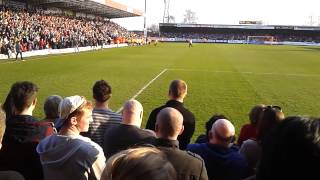 Kidderminster Harriers Stockport Fans Fighting [upl. by Grimbly]