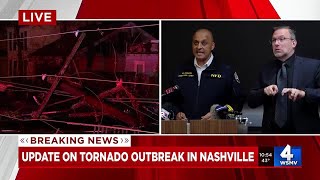 Officials access damage in Nashville Madison after deadly tornado [upl. by Wiley]