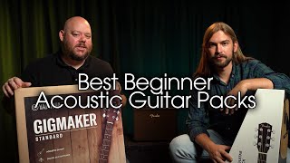 Best Acoustic Packs for Beginners  Fender FA115 Pack vs Yamaha Gigmaker F325D [upl. by Gottlieb]